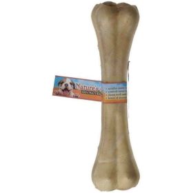 Nature's Choice 100% Natural Rawhide Pressed Bones - 10" Long (1 Bone)