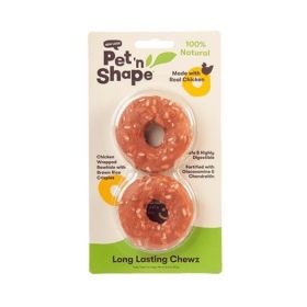 Pet 'n Shape Long Lasting Chewz Rings - Chicken Flavor - 2.5 oz