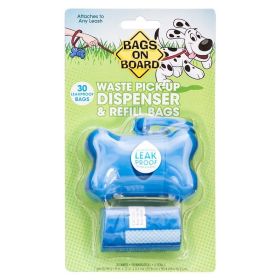 Bags on Board Bone Shaped Pick up Bag Dispenser - Blue - 1 Count