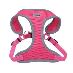 Coastal Pet Comfort Soft Reflective Wrap Adjustable Dog Harness- Neon Pink -XS