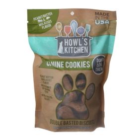 Howl's Kitchen Canine Cookies Double Basted Biscuits - Peanut Butter & Molasses