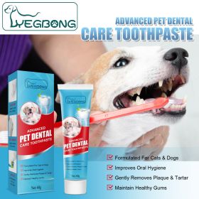 Pet toothpaste dog fresh breath in addition tartar cleaning oral care edible