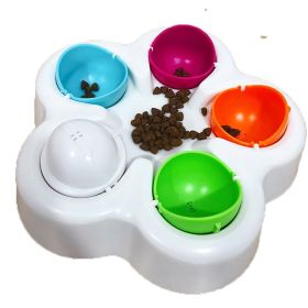 Dog Treat Dispenser Puzzle Feeder Pets Interactive Iq Toy Feeding Game