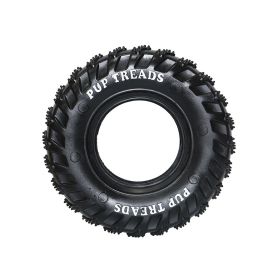 Dog Pet Chew Tires, Durable Natural Rubber Chew Resistant Toy Treat