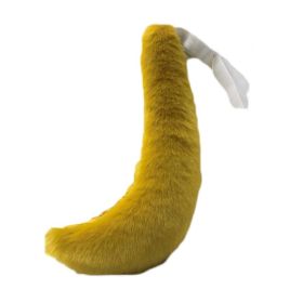 Yellow Plush Pluffy Animal Tail Cosplay Party Costume