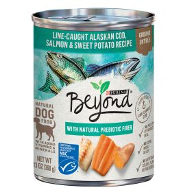 Purina Beyond Natural Wet Dog Food Pate Grain Free Alaskan Cod Salmon