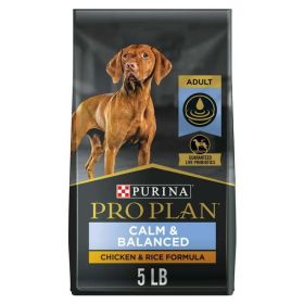 Purina Pro Plan Dog Food Calm & Balanced Adult Dry Chicken & Rice