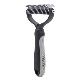 Pet Deshedding Brush Dog Hair Remover Mitt Massage Grooming Brush Comb