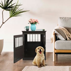 End Table Design Wood Dog Crate Furniture