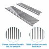 2 Pack Dog Combs with Rounded Ends Stainless Steel Teeth; Comb for Tangles