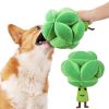 Snuffle Broccoli Dog Puzzle Toys Increase IQ Slow Dispensing Feeder