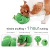 Snuffle Broccoli Dog Puzzle Toys Increase IQ Slow Dispensing Feeder