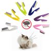 Pet Flea Tick Remover Dog MultiColor Stainless Steel Comfort Hair Grooming Comb