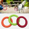 EVA Pet Flying Discs Dog Interactive Toy Training Ring Puller Bite-Resistant