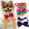 Dogs Accessories Pet Kawaii Dog  Necklace Adjustable Strap for Pet Dog Bow Tie