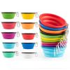 1000ml Large Collapsible Dog Pet Folding Silicone Bowl Outdoor Feeder Dish Bowl