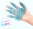 Pet Palm Brush, Hand Shampoo Grooming Bath Massage Glove, Brush Comb Five Finger