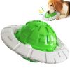 Dog Toy Sound Molar Decompression Training Interactive Flying Saucer Toothbrush