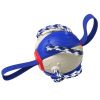 Dog Soccer Ball Interactive Pet Toys Foldable Ball Molar Outdoor Training Ball