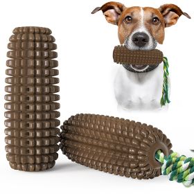 Pet Dog Toy Interactive Rubber Balls for Small Large Dogs Puppy Cat Chewing Toys (Ships From: China, Color: chocolate-Squeak)