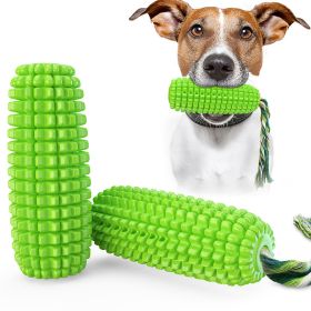 Pet Dog Toy Interactive Rubber Balls for Small Large Dogs Puppy Cat Chewing Toys (Ships From: China, Color: green-Squeak)