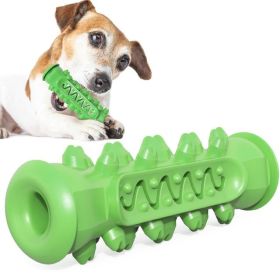 Dog Molar Toothbrush Toys Chew Cleaning Teeth Safe Puppy Dental Care (Color: Basic Green)