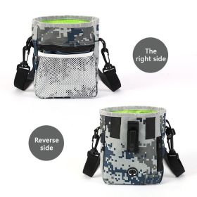 Dog Treat Pouch, Dog Training Treat Pouch For, Dog Treat Pouch For Training S-L (Color: Camouflage)