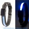 Solar And USB Rechargeable Light Up Pet Collar  For Night Walking