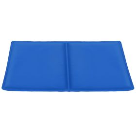 Pet Dog Cooling Mat Pressure Activated Gel Self Cooling Mat Pad  L Size (size: S)