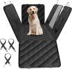 Simple Deluxe Dog Car Seat Cover for Back Seat, 100% Waterproof