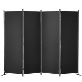 VEVOR Room Divider, 5.6 ft Room Dividers and Folding Privacy Screens (4-panel) (default: default)