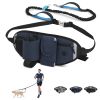 Hands Free Dog Leash with Waist Bag for Walking Small Medium Large Dogs