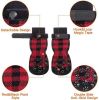 Anti-Slip Dog Socks; Waterproof Paw Protectors Reflective Traction Control