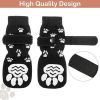 Anti-Slip Dog Socks; Waterproof Paw Protectors Reflective Traction Control