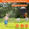 Wireless Electric Dog Fence Waterproof Pet Shock System Training Collar for S-L