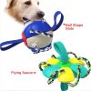 Dog Soccer Ball Interactive Pet Toys Foldable Ball Molar Outdoor Training Ball