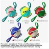 Dog Soccer Ball Interactive Pet Toys Foldable Ball Molar Outdoor Training Ball