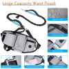 Hands Free Dog Leash with Waist Bag for Walking Small Medium Large Dogs