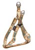 Touchdog 'Caliber' Designer Embroidered Fashion Pet Dog Leash And Harness Combo