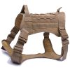 Tactical Dog Harness Pet Training Vest Dog Harness And Leash Set For Large Dogs