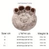 Dog Bed Cat Sofa Cute Bear Paw Shape Comfortable Cozy Pet Sleeping Beds For S-L