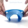 Silicone pet bowl anti-choking pet slow food bowl silicone pet slow food bowl