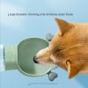 Portable Dog Water Bottle,2 In 1 Dog Water Bottle Dispenser With Food Container