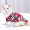 Hawai Beach clothing for Pet Dog Cat T-Shirts Cute for S-M Dog