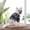 Hawai Beach clothing for Pet Dog Cat T-Shirts Cute for S-M Dog