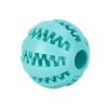 Dog Squeaky Ball Toy; Pet Chew Toy For Dog; Tooth Cleaning Ball Bite Resistant