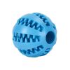 Dog Squeaky Ball Toy; Pet Chew Toy For Dog; Tooth Cleaning Ball Bite Resistant