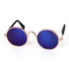 Pet Products Lovely Vintage Round Cat Sunglasses Reflection Eye wear glasses