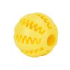 Dog Squeaky Ball Toy; Pet Chew Toy For Dog; Tooth Cleaning Ball Bite Resistant