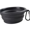 1000ml Large Collapsible Dog Pet Folding Silicone Bowl Outdoor Feeder Dish Bowl